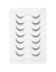 Pestañas Postizas Naturales UKRIZI K17 - Cortas y Wispy 2