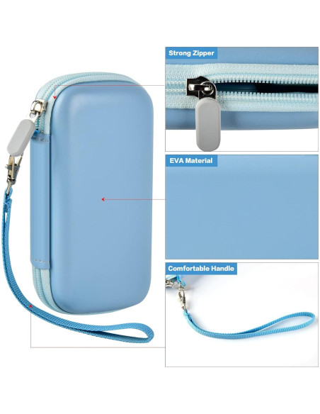 Funda Casmilee para Batería Anker 10,000mAh Inalámbrica Azul