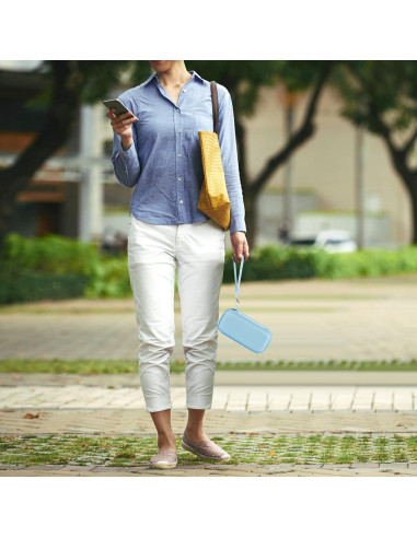 Funda Casmilee para Batería Anker 10,000mAh Inalámbrica Azul