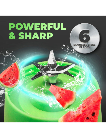 Licuadora Portátil Nomadic Outpost 236ml Verde USB