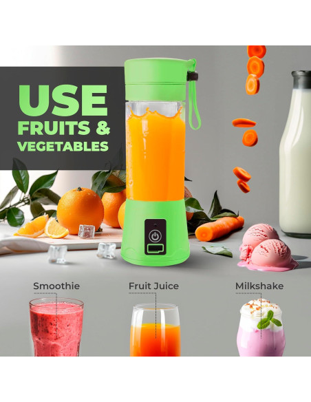 Licuadora Portátil Nomadic Outpost 236ml Verde USB