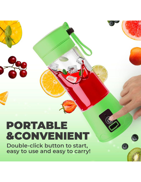 Licuadora Portátil Nomadic Outpost 236ml Verde USB