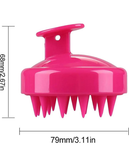 Cepillo de Masaje para Cuero Cabelludo TopHomer Amarillo Cepillo de Masaje para Cuero Cabelludo TopHomer Amarillo