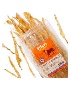 Tendones de Pavo para Perros Riley's 113.4 g 100% Natural