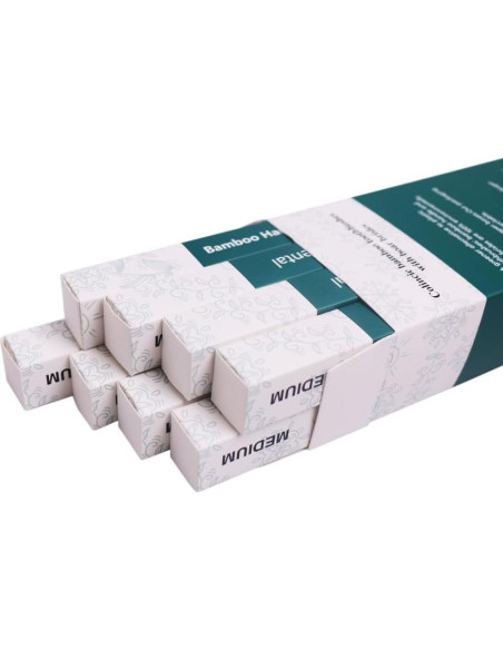 Cepillo de Dientes de Bambú Colincie - Cerdas de Jabalí Medianas - 8 Piezas Cepillo de Dientes de Bambú Colincie - Cerdas de Jabalí Medianas - 8 Piezas