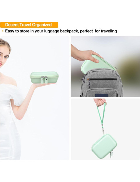 Funda de Transporte Elonbo para Máquina de Etiquetado ORGBRO X1 - Verde