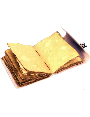 Diario de Cuero Vintage CREATIVE LEATHER ART 200 Páginas