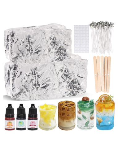 Cera de Gel Clara 1.65 kg Blingfun para Velas DIY
