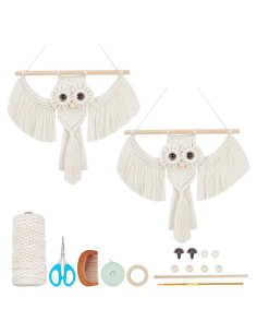 Kit de Macramé BEUNITONE para Adultos - 2 Juegos con Tutorial