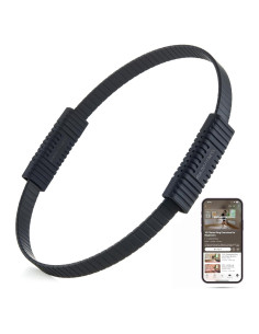 Anillo de Pilates Build & Fitness 34.3 cm Silicona y Fibra