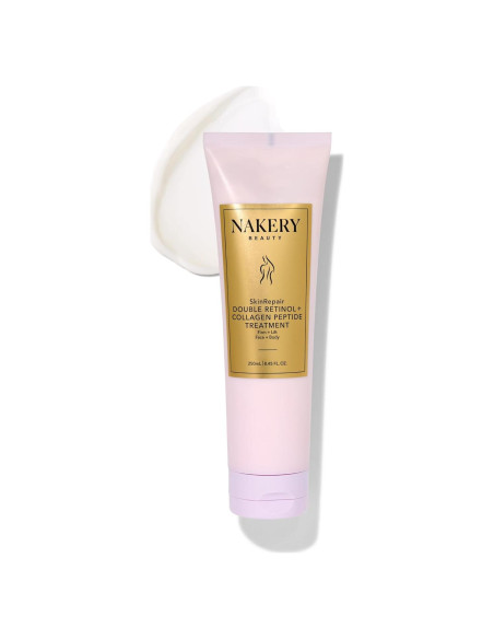 Crema Facial Antienvejecimiento Nakery Beauty con Retinol y Colágeno