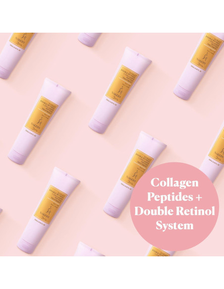 Crema Facial Antienvejecimiento Nakery Beauty con Retinol y Colágeno