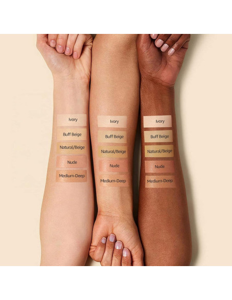 Crema CC con Cojín de Aire - Base de Maquillaje Nude 100g