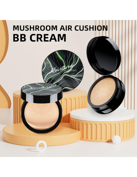 Crema CC con Cojín de Aire - Base de Maquillaje Nude 100g