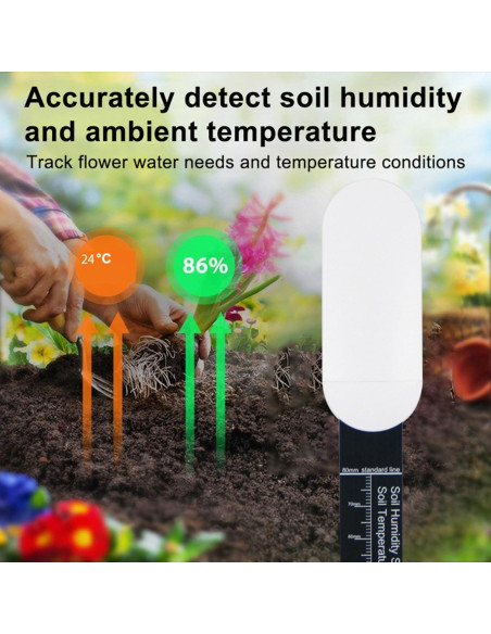 Medidor de Humedad del Suelo Inteligente Gaoducash Zigbee