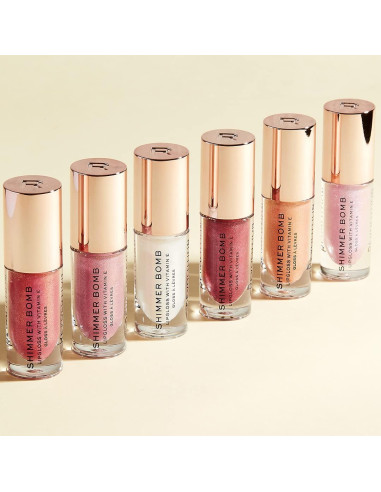 Brillo de Labios Shimmer Bomb Revolución del Maquillaje 4.5ml