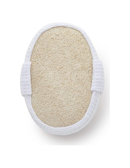 Esponja Puff de Loofah Waffle Earth Therapeutics 18.4x11.4cm Esponja Puff de Loofah Waffle Earth Therapeutics 18.4x11.4cm