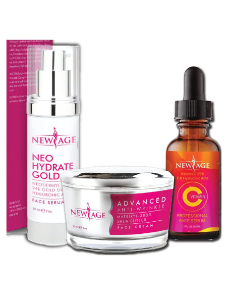 Set de Cuidado de la Piel Nueva Era - 3 Productos Antiarrugas