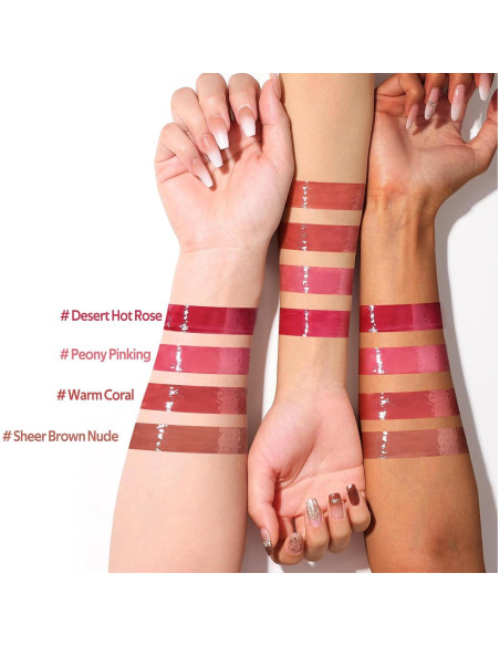 Aceite Labial Hidratante Bayfree 4.4 ml - Brillo y Color