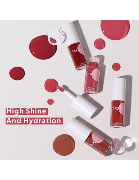 Aceite Labial Hidratante Bayfree 4.4 ml - Brillo y Color