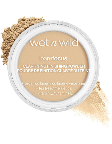 Corrector Photo Focus y Polvo Acabado Bare Focus Wet n Wild