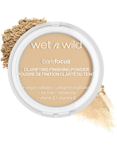 Corrector Photo Focus y Polvo Acabado Bare Focus Wet n Wild