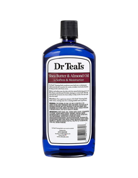 Combo de Baño Espumoso Dr Teal's 2 L Manteca de Karité y Vitamina C