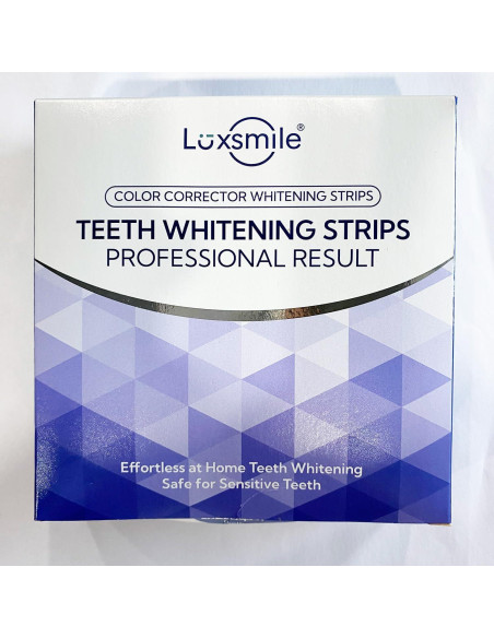 Tiras Blanqueadoras de Dientes Luxsmile 28 Sets 56 Piezas