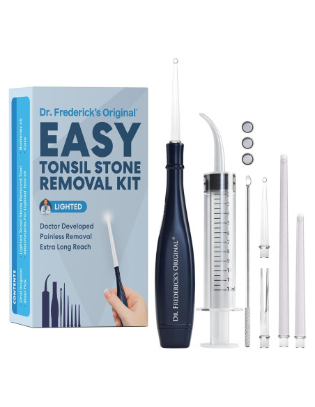 Kit de Remoción de Piedras de Amígdalas Dr. Frederick - 8 Piezas
