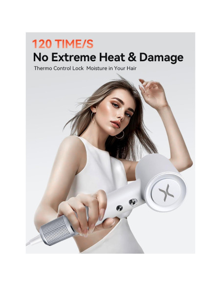 Secador de Pelo Reteven 500 Millones Iones Negativos 51dB