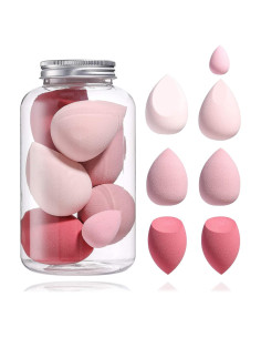 Juego de Esponjas de Maquillaje Mystic Orchard - 7 Piezas Multicolor