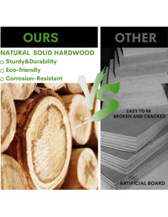 Puerta para Perros LZRS de Madera Sólida 61 cm Plegable Gris 2