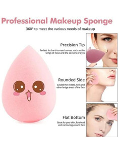 Juego de Esponjas de Maquillaje Mystic Orchard - 7 Piezas Multicolor 2