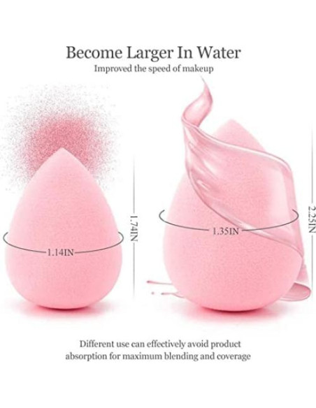 Juego de Esponjas de Maquillaje Mystic Orchard - 7 Piezas Multicolor