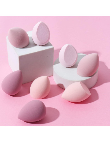 Juego de Esponjas de Maquillaje Mystic Orchard - 7 Piezas Multicolor