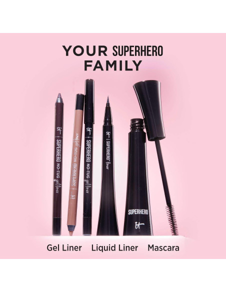 Lápiz de Ojos Gel IT Cosmetics Superhero - Negro Ultra Intenso - 1.19 g