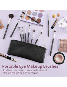 Conjunto de Brochas para Sombras ENERGY 11 Pcs Veganas y Sintéticas 2