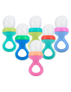 Nuby Nibbler 1 Cuenta - Libre de BPA, Cubierta de Viaje