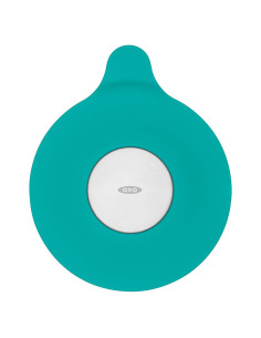 Tapón de Baño OXO Tot Verde Azulado Silicona 1 Unidad