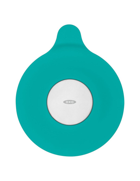 Tapón de Baño OXO Tot Verde Azulado Silicona 1 Unidad