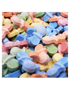 Chupetes de Dulce Oh Baby 1.385 kg Surtidos Frutas