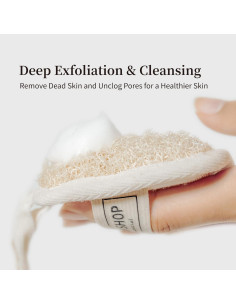 Esponja Facial de Lufa Natural La Tienda de Lufa - 4 Piezas 2