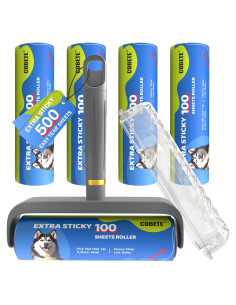 Rodillo de Pelusa Extra Pegajoso COBETE 500 Hojas 16 cm