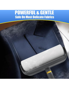 Rodillo de Pelusa Extra Pegajoso COBETE 500 Hojas 16 cm 2