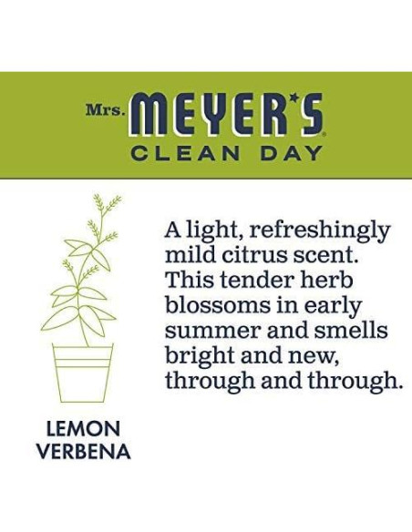 Limpiador de Inodoro Mrs. Meyer's Clean Day Verbena Limón 946ml Pack 4