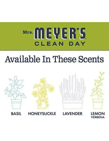 Limpiador de Inodoro Mrs. Meyer's Clean Day Verbena Limón 946ml Pack 4