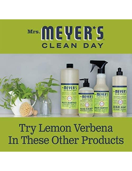Limpiador de Inodoro Mrs. Meyer's Clean Day Verbena Limón 946ml Pack 4