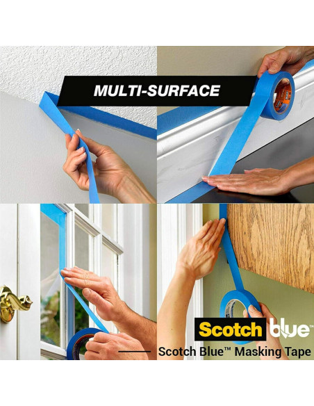 Cinta de Pintor ScotchBlue 3M 2090 - 1.27 cm x 54.86 m