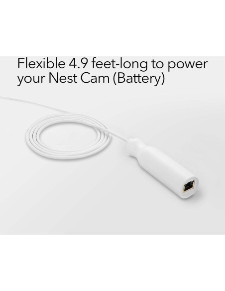 Adaptador PoE Wasserstein para Google Nest Cam - Carga y Conexión