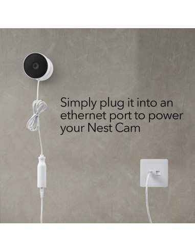 Adaptador PoE Wasserstein para Google Nest Cam - Carga y Conexión